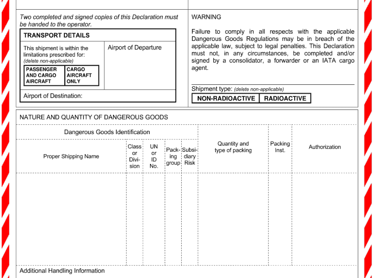 Accounting Plus Dangerous Goods Occurrence Report