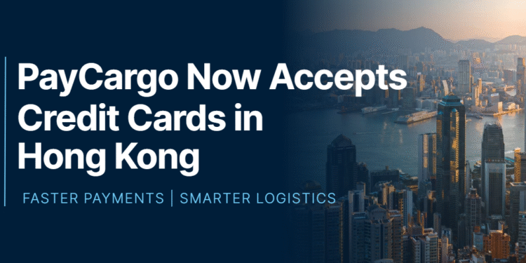 PayCargo Credit Card Payment Service Fully Upgraded! Flexible Freight Payments with Greater Rewards!